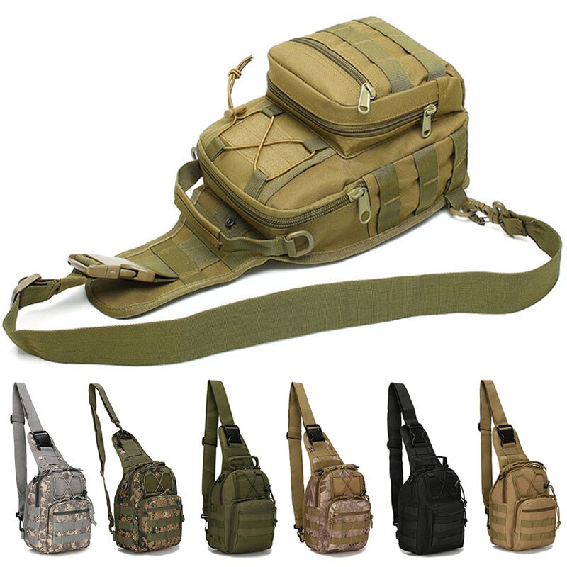 Outdoor Tactical Sling Chest Bag Crossbody by HitMyNeed
