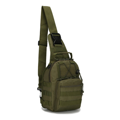 Outdoor Tactical Sling Chest Bag Crossbody green by HitMyNeed