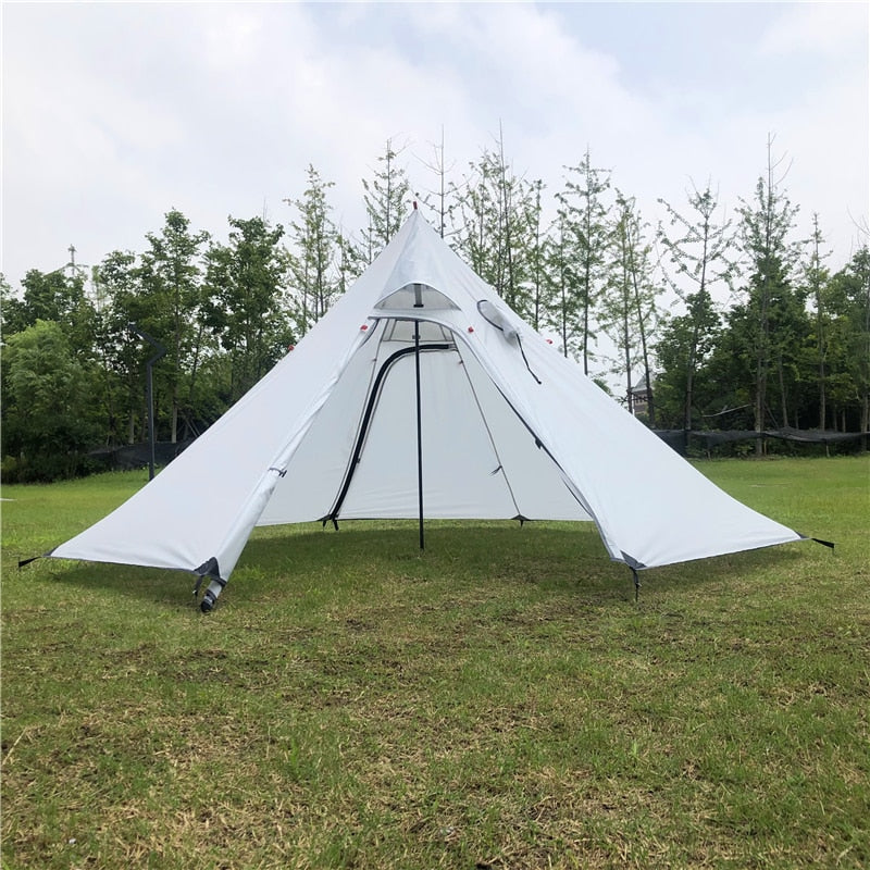 Outdoor Teepee 4-Person Waterproof Camping Tent by HitMyNeed