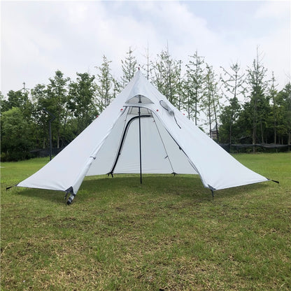 Outdoor Teepee 4-Person Waterproof Camping Tent by HitMyNeed