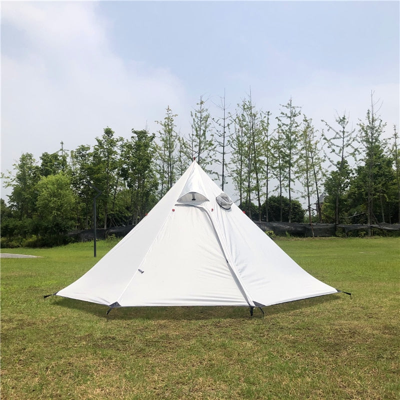 Outdoor Teepee 4-Person Waterproof Camping Tent by HitMyNeed