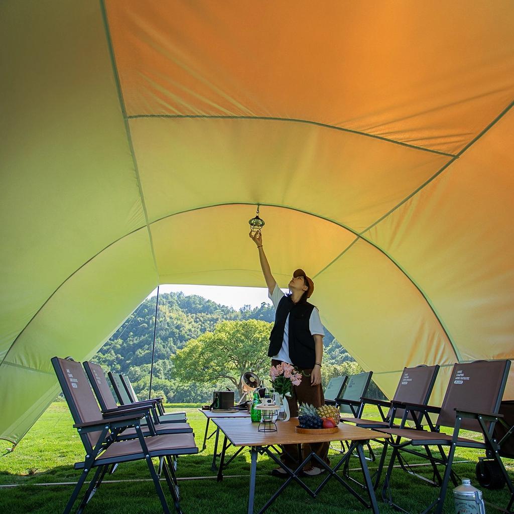 Outdoor Tunnel Camping Canopy Sun & Rain Shelter by HitMyNeed