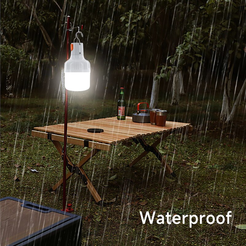 Outdoor USB Rechargeable LED Camping Lamp 60W by HitMyNeed
