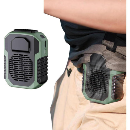 Outdoor Waist & Neck Bladeless Fan with Power Bank by HitMyNeed