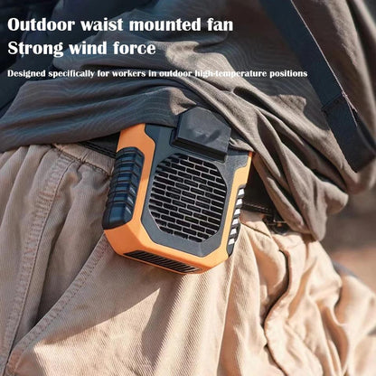 Outdoor Waist & Neck Bladeless Fan with Power Bank by HitMyNeed