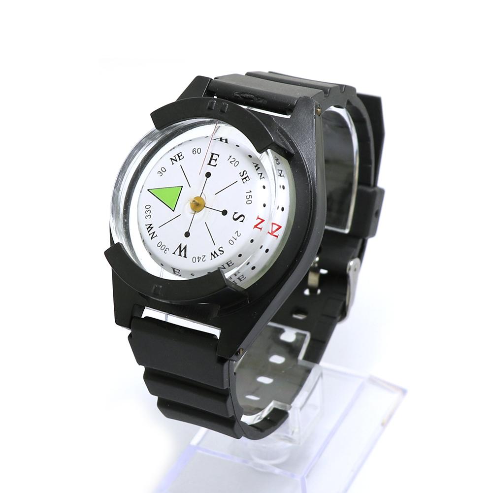 Outdoor Waterproof Wrist Compass with Silicone Band by HitMyNeed
