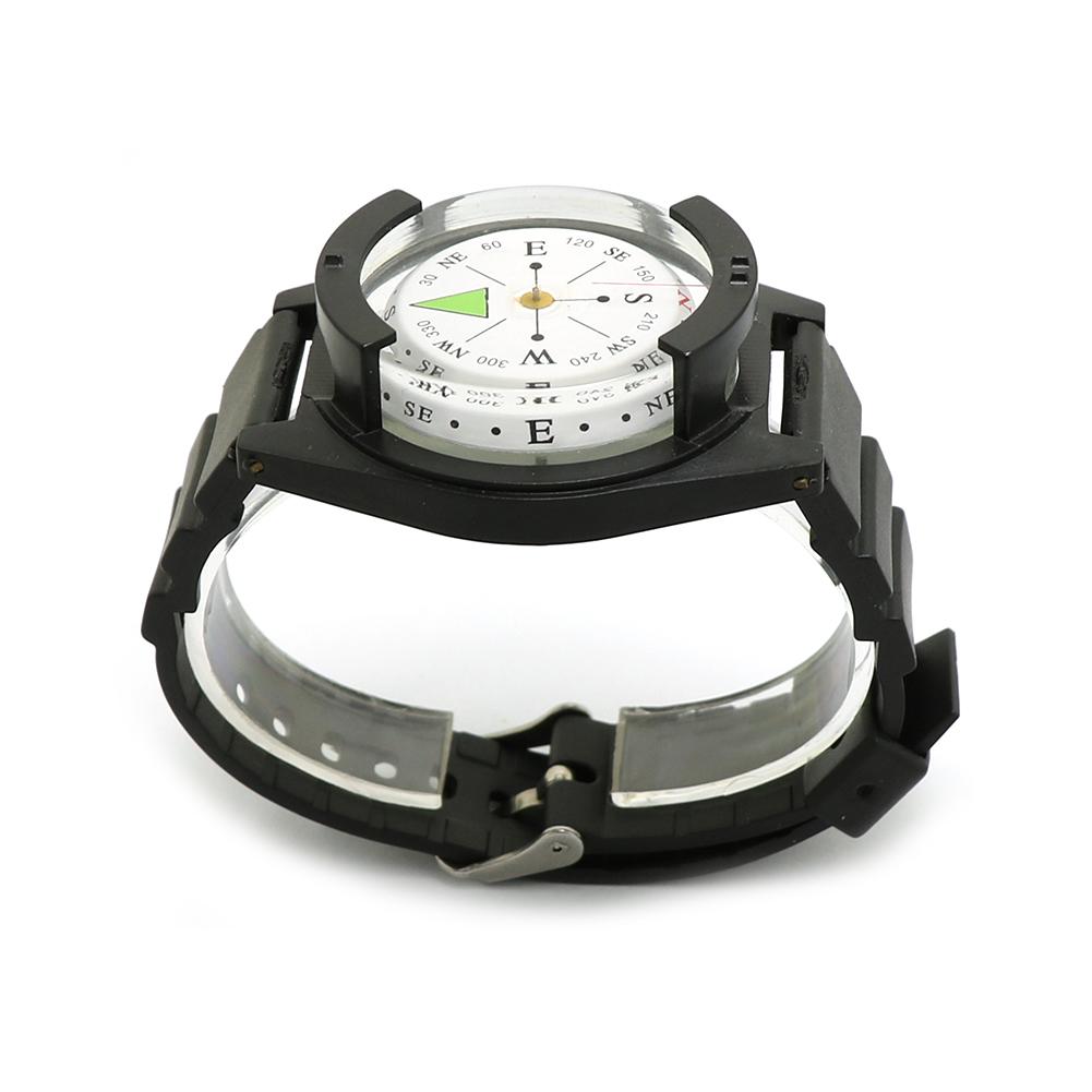 Outdoor Waterproof Wrist Compass with Silicone Band by HitMyNeed