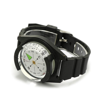 Outdoor Waterproof Wrist Compass with Silicone Band by HitMyNeed