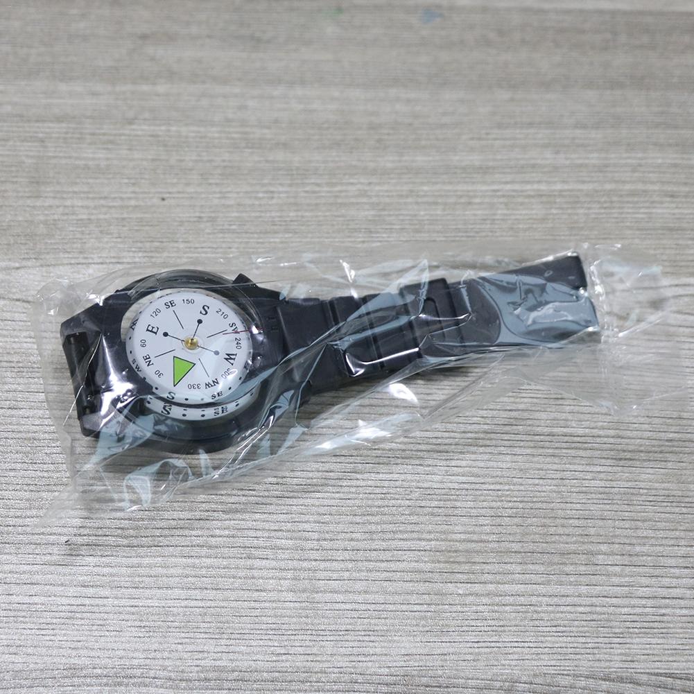 Outdoor Waterproof Wrist Compass with Silicone Band by HitMyNeed