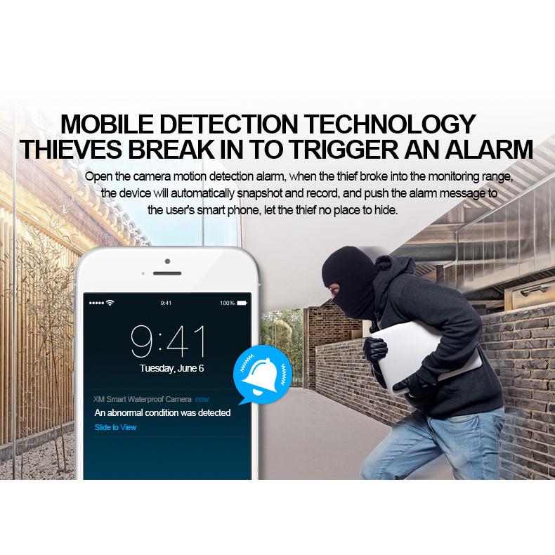 Outdoor WiFi Security Camera with Night Vision 960P by HitMyNeed