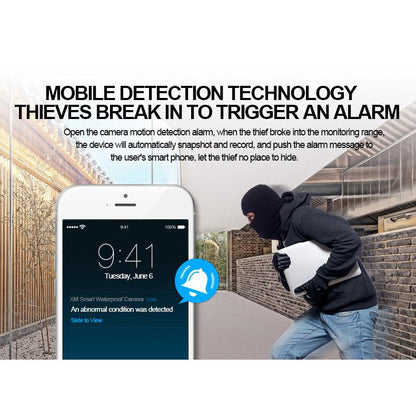 Outdoor WiFi Security Camera with Night Vision 960P by HitMyNeed