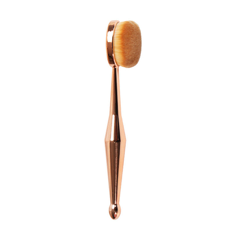 Oval Makeup Brush for Foundation and Blending by HitMyNeed
