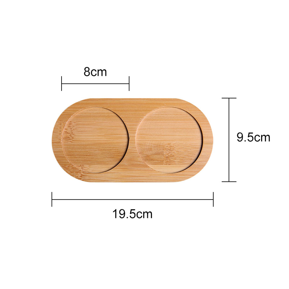Oval Natural Bamboo Soap Dispenser Tray b by HitMyNeed
