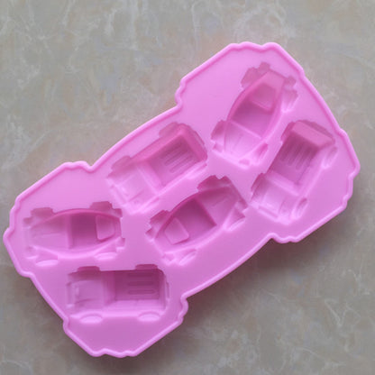 Oven Safe Car Silicone Mold with 6 Cavities by HitMyNeed