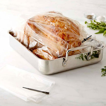 Oven-Safe Cooking Bags with Ties (20 Pack) by HitMyNeed