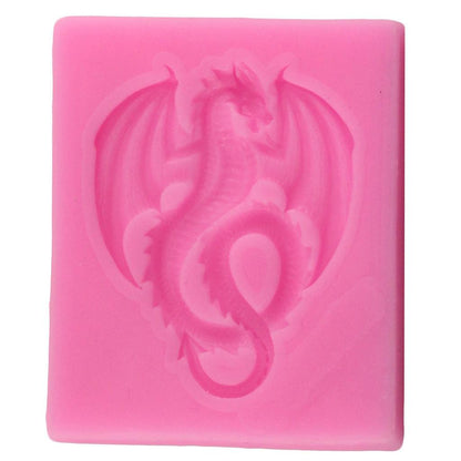 Oven-Safe Dragon Silicone Mold for Baking & Crafts by HitMyNeed