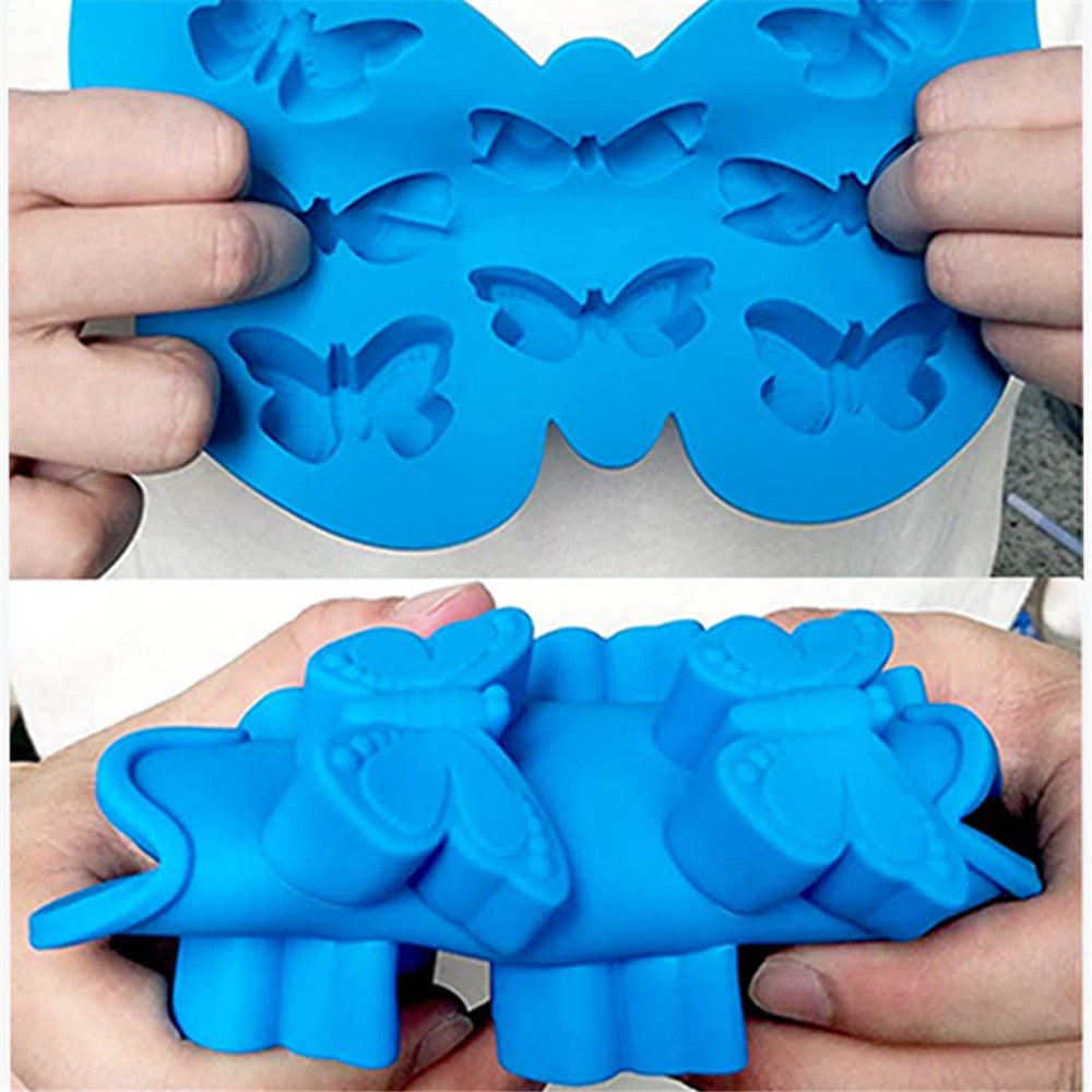 Oven Safe Silicone Butterfly Mold, 8-Cavity by HitMyNeed