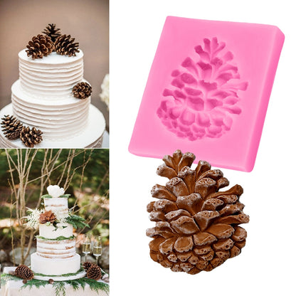 Oven Safe Silicone Pinecone Mold for Baking & Crafts by HitMyNeed
