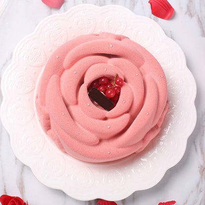 Oven Safe Silicone Rose Cake Mold 24cm by HitMyNeed