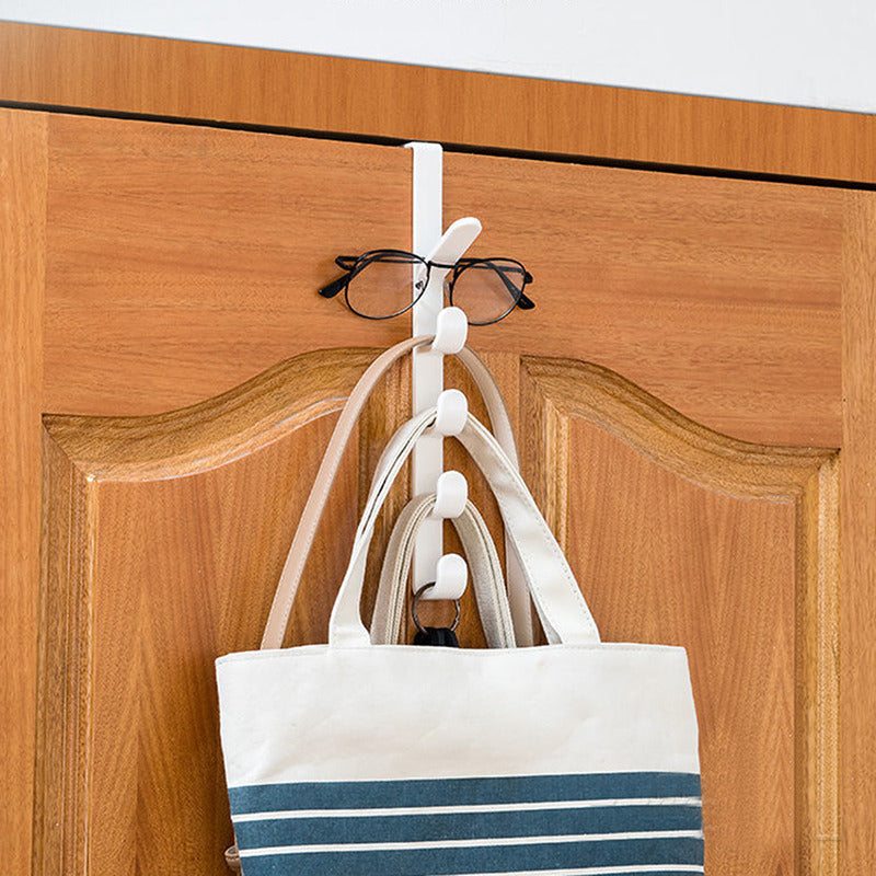 Over Door Clothes & Bag Hanging Rack Organizer by HitMyNeed