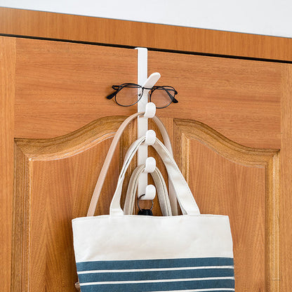 Over Door Clothes & Bag Hanging Rack Organizer by HitMyNeed