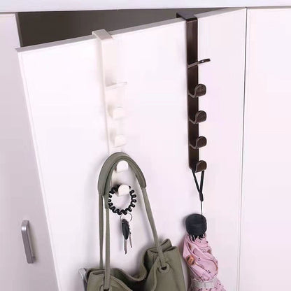 Over Door Clothes & Bag Hanging Rack Organizer by HitMyNeed