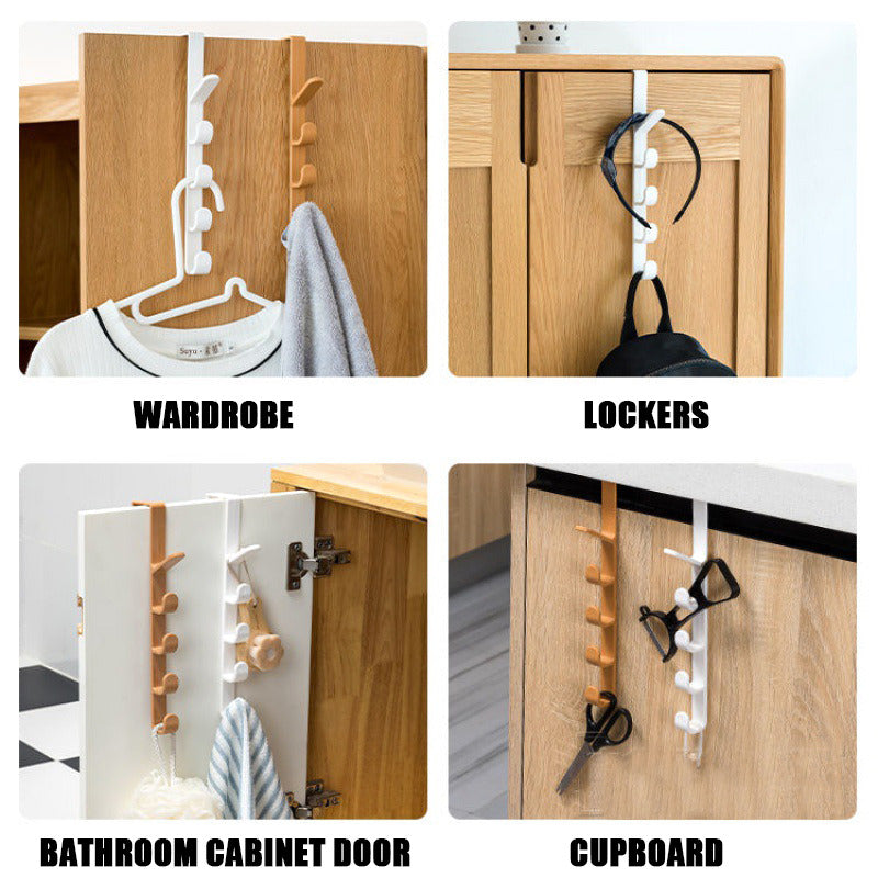 Over Door Clothes & Bag Hanging Rack Organizer by HitMyNeed