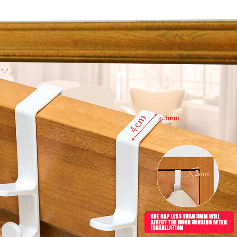 Over Door Clothes & Bag Hanging Rack Organizer by HitMyNeed