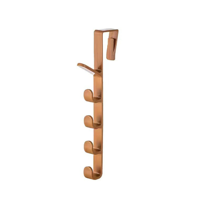 Over Door Clothes & Bag Hanging Rack Organizer coffee by HitMyNeed