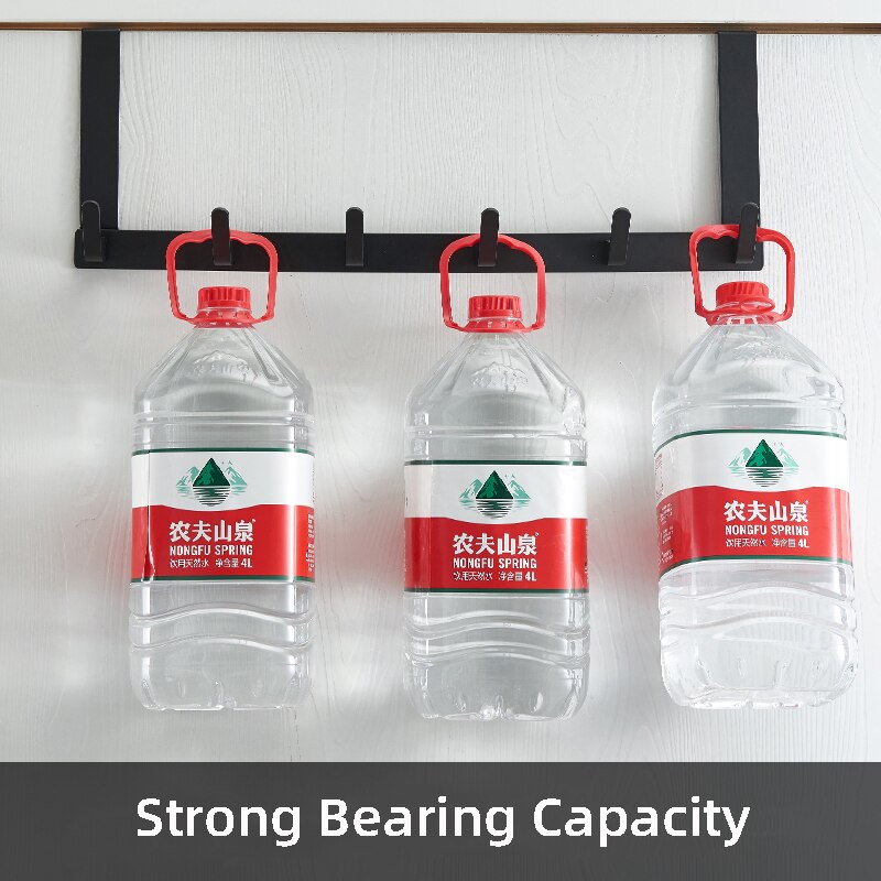 Over Door Rack with 5 Hooks for Coats & Towels by HitMyNeed