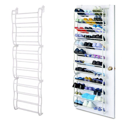 Over The Door 12-Tier Shoe Rack Organizer by HitMyNeed