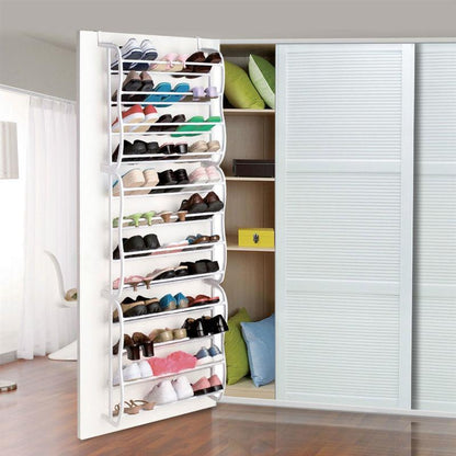 Over The Door 12-Tier Shoe Rack Organizer by HitMyNeed