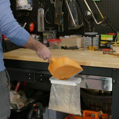 Over the Door Bin Bag Holder for Kitchen Cabinets by HitMyNeed