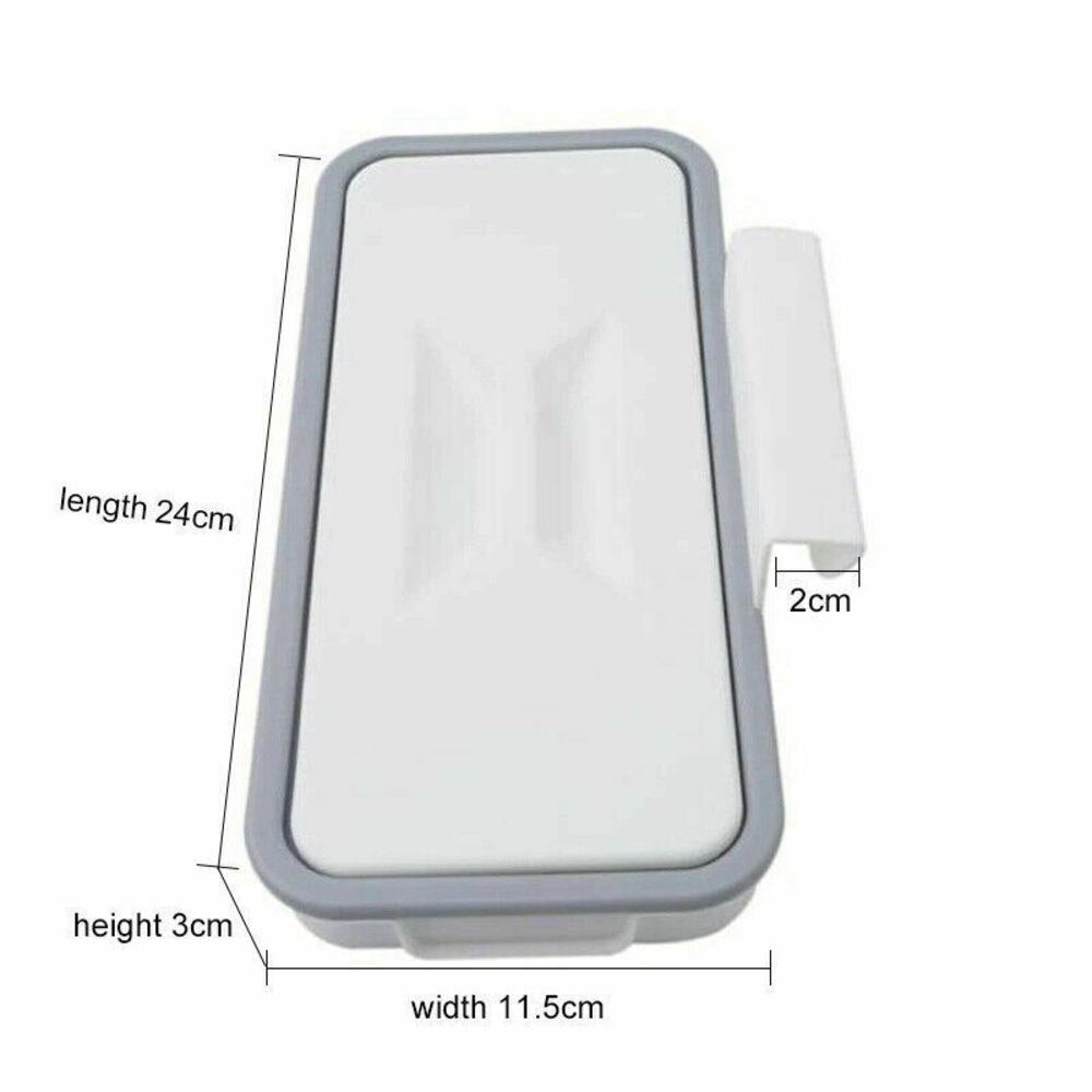 Over the Door Bin Bag Holder for Kitchen Cabinets by HitMyNeed