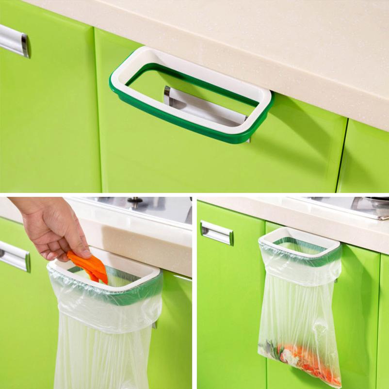 Over-the-Door Garbage and Trash Bag Holder by HitMyNeed