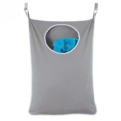 Over-the-Door Hanging Laundry Hamper Bag by HitMyNeed