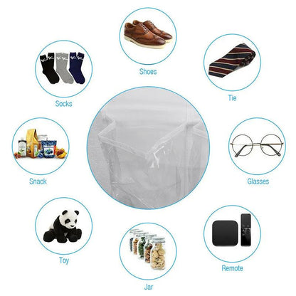 Over the Door Hanging Shoe Organizer with 24 Pockets by HitMyNeed