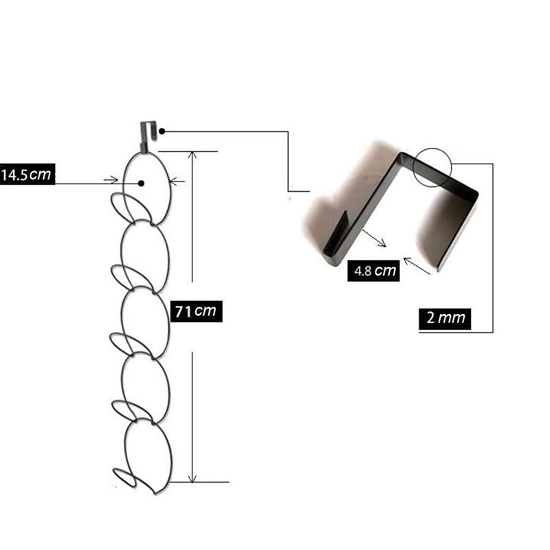 Over-the-Door Hat Rack Wardrobe Closet Organizer by HitMyNeed