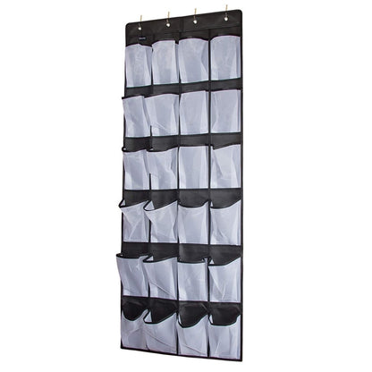 Over-the-Door Shoe Storage Organizer with 24 Pockets by HitMyNeed