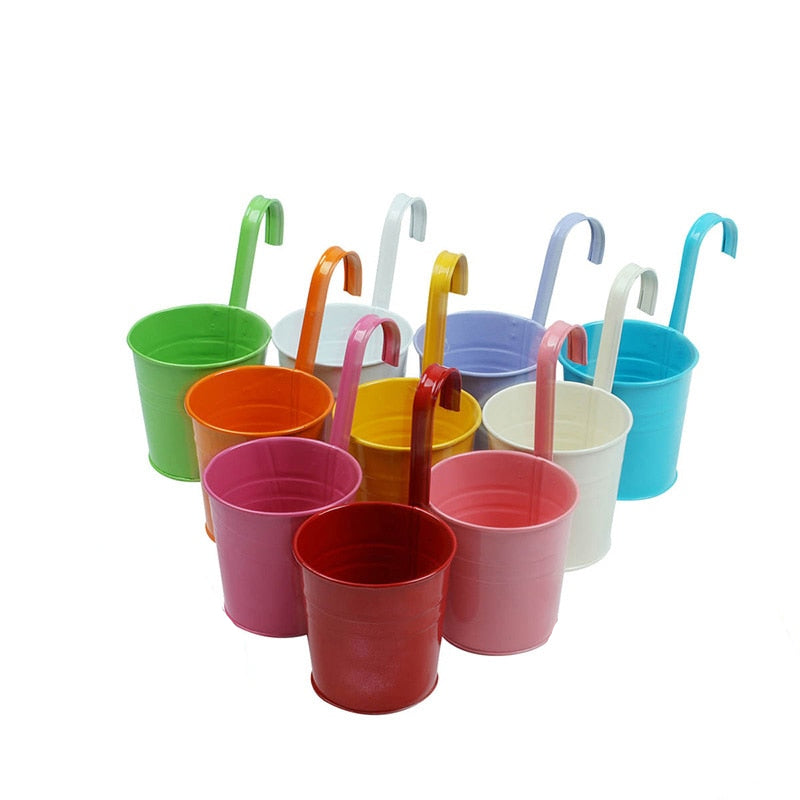 Over-the-Fence Metal Plant Hangers, 10-Pack by HitMyNeed