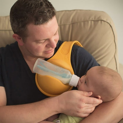 Over-the-Shoulder Hands-Free Baby Bottle Holder by HitMyNeed
