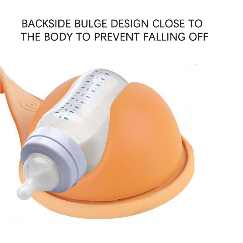 Over-the-Shoulder Hands-Free Baby Bottle Holder by HitMyNeed