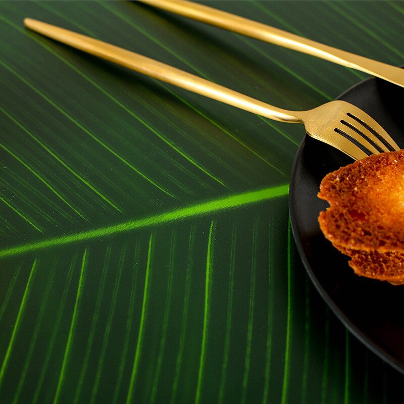 Oversized EVA Banana Leaf Placemat 106 x 46cm by HitMyNeed