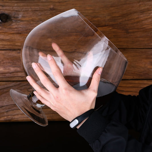 Oversized Wine Glass Centerpiece - 6L Capacity by HitMyNeed