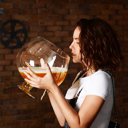 Oversized Wine Glass Centerpiece - 6L Capacity by HitMyNeed
