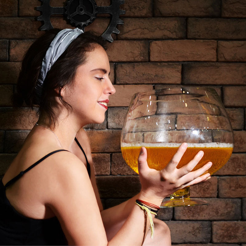 Oversized Wine Glass Centerpiece - 6L Capacity by HitMyNeed