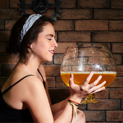 Oversized Wine Glass Centerpiece - 6L Capacity by HitMyNeed