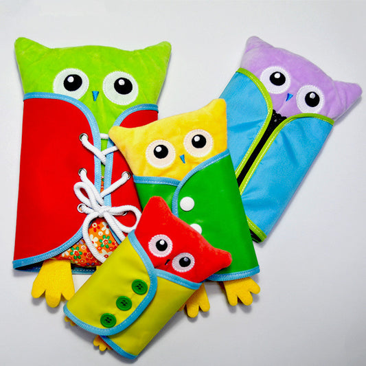 Owl Fine Motor Skills Toddler Learning Toy Set by HitMyNeed