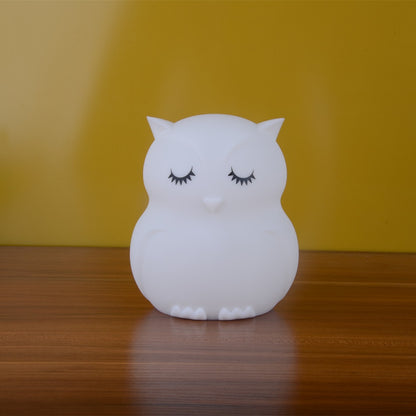 Owl Night Light Battery-Powered LED Lamp by HitMyNeed