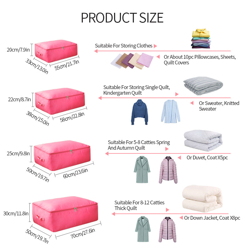 Oxford Cloth Quilt & Duvet Storage Box by HitMyNeed